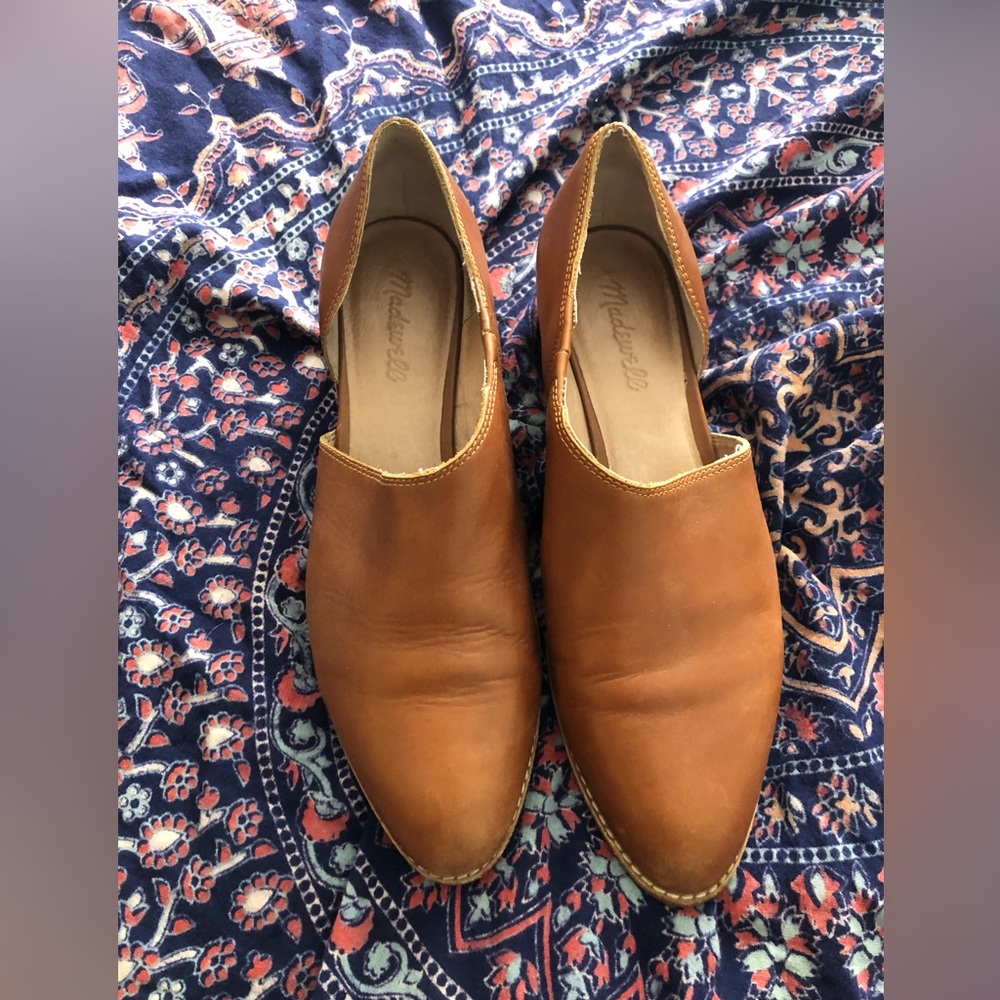 Madewell Size 9 leather Flats
